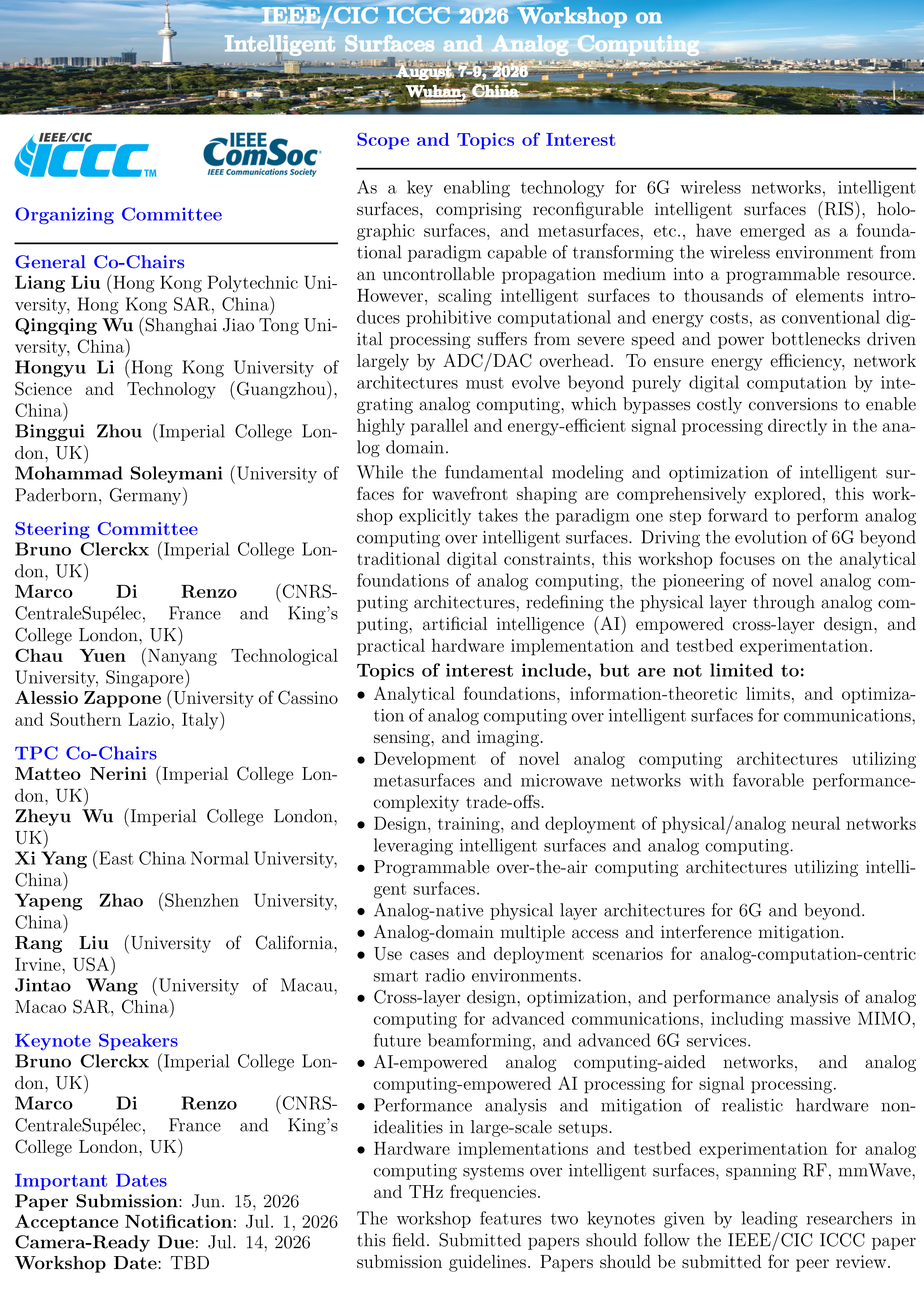 CFP - ICCC 2026
